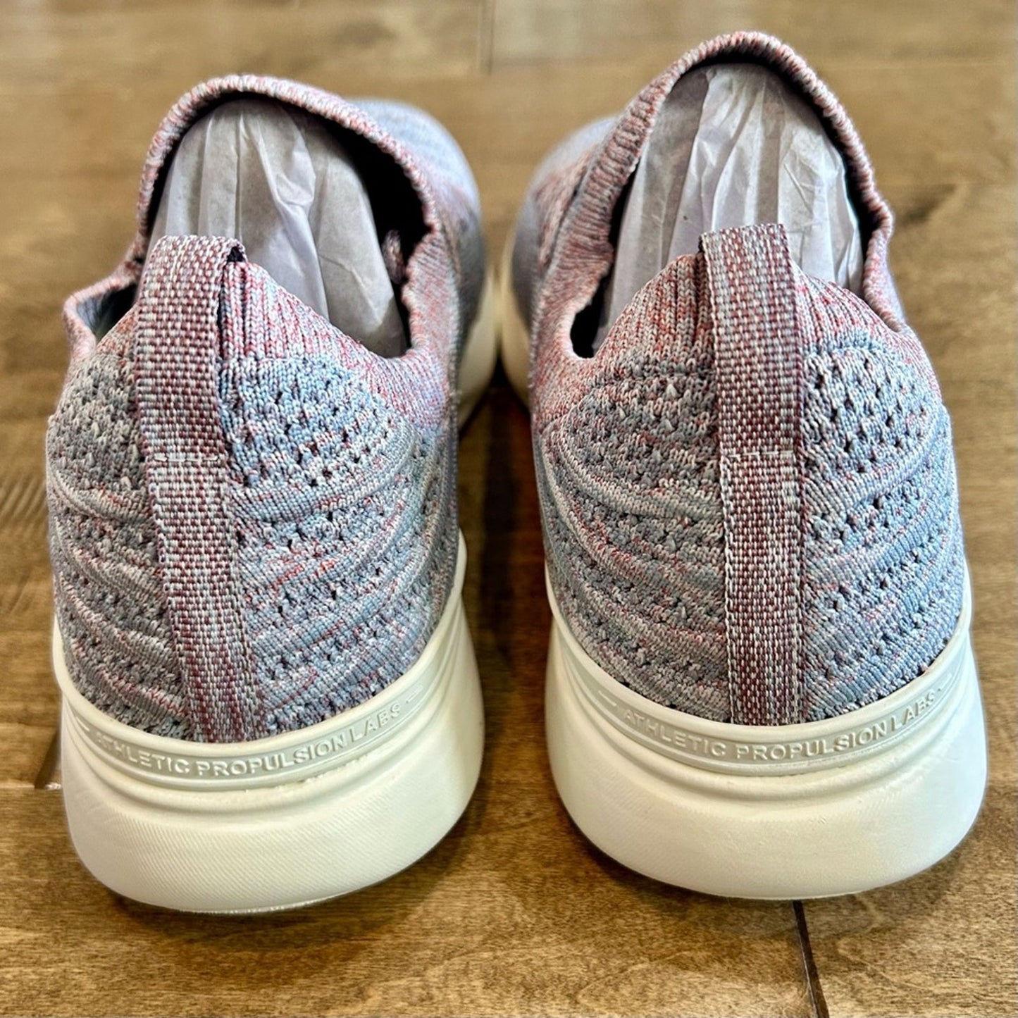 APL Women’s TechLoom Wave Shoes Grey Brown White Size 9 Brand New