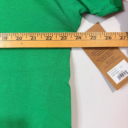 Kansas Jayhawks Men’s KU St Patrick’s Day Shamrock Graphic T-Shirt Green Size XL NWT