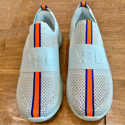 APL Women’s TechLoom Bliss Shoes Blue Orange Size 8 Brand New