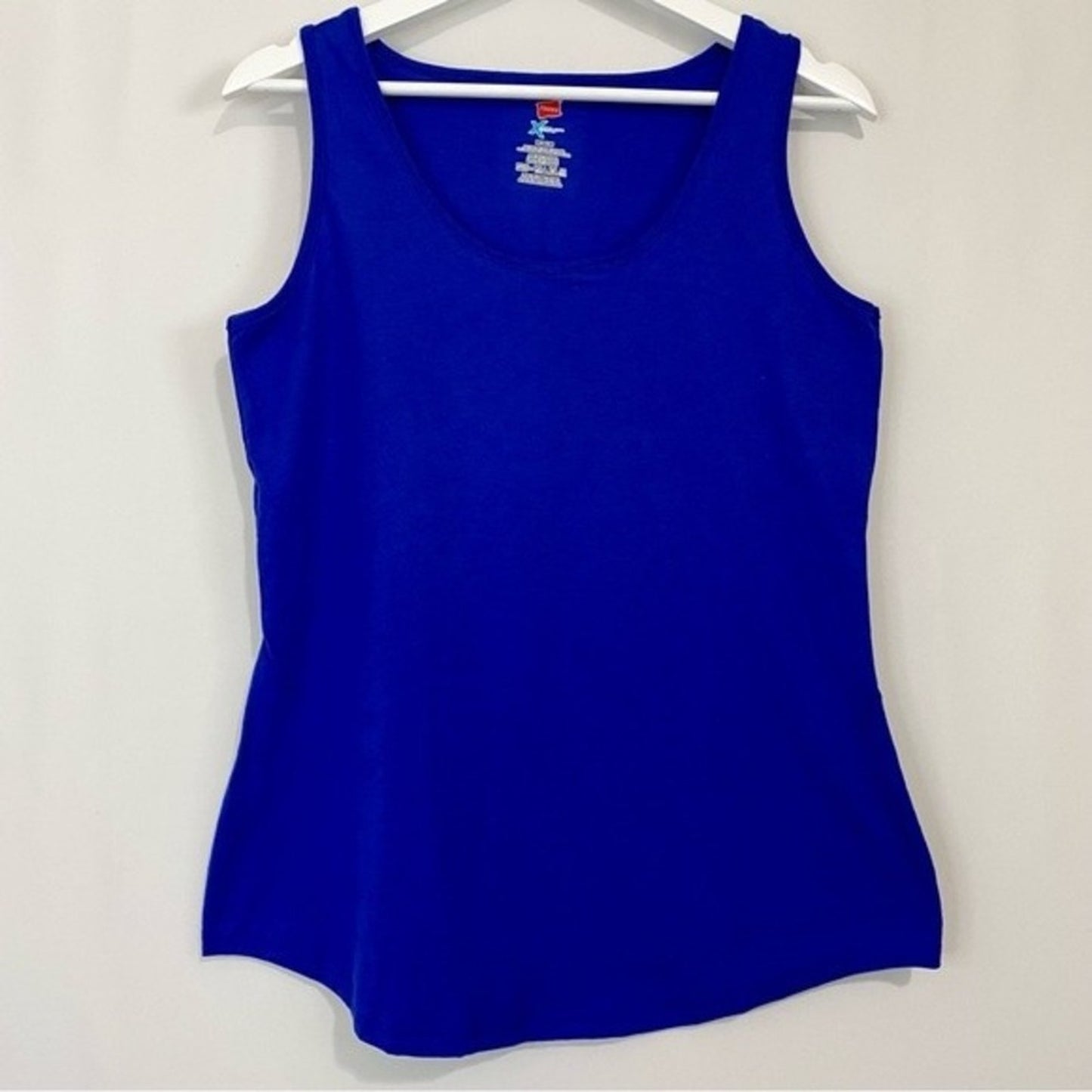 Hanes X-Temp Women’s Casual Tank Top Blue Size Medium NWOT