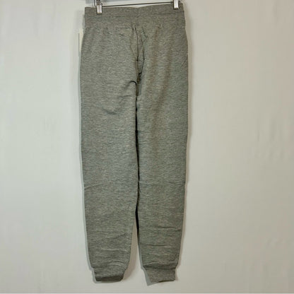 MTV Women’s Casual Drawstring Joggers MTV Leopard Print Logo Grey New with Tags