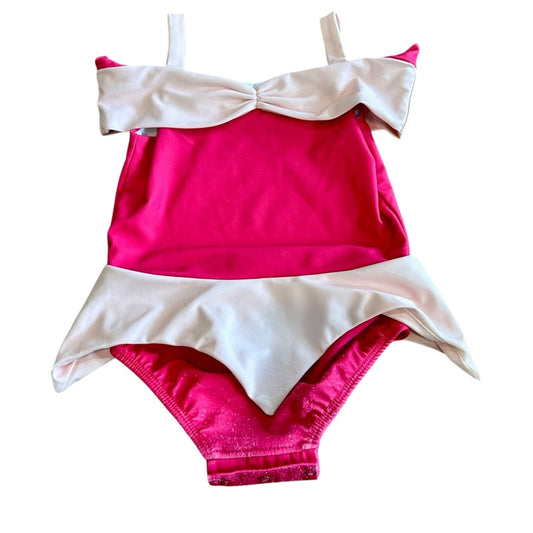 Only Little Once Toddler Girls Sleeping Beauty One Piece Swimsuit Pink 2/3 Girly