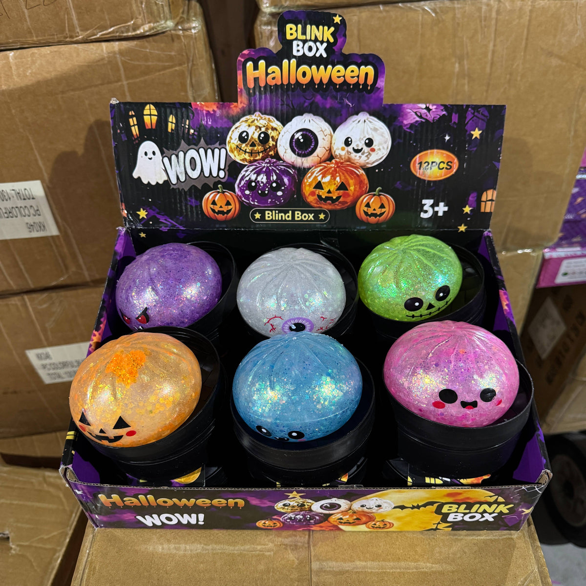 Mystery Halloween Light Up Confetti Orby Dumpling