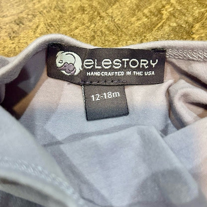 EleStory Girls Lovely In Lilac Short Sleeve Ballerina Dress Size 12-18 EUC Star