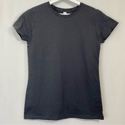 Fruit of the Loom Women’s Casual Short Sleeve Crewneck Tee Shirt Grey NWOT