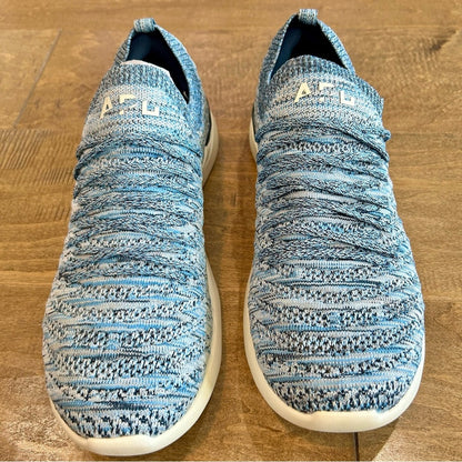 APL Women’s TechLoom Wave Shoes Blue White Size 10 Brand New