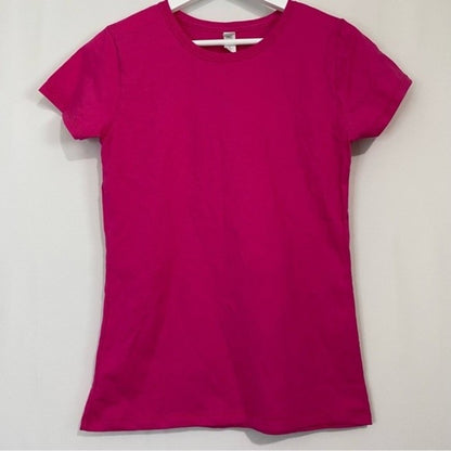 Fruit of the Loom Women’s Casual Short Sleeve Crewneck Tee Shirt Pink NWOT