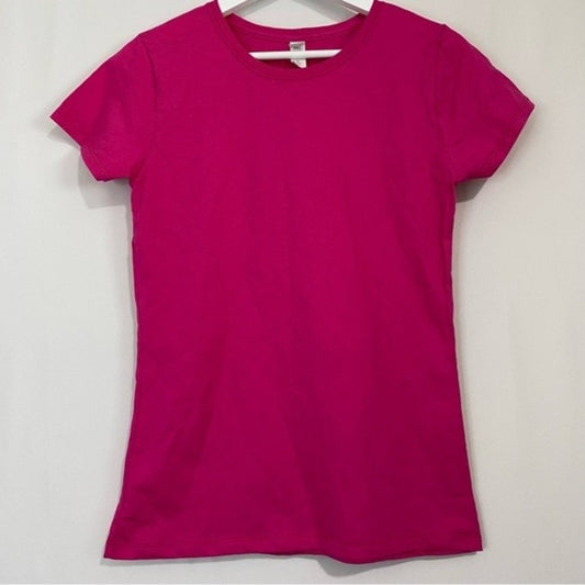 Fruit of the Loom Women’s Casual Short Sleeve Crewneck Tee Shirt Pink NWOT