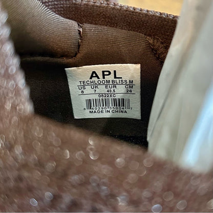 APL Women’s TechLoom Bliss Shoes Metallic Brown Tan White Size 6.5 Brand New