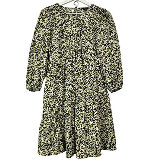 Rails Women’s Louise Floral Tiered Cotton Blend Shift Dress Chrysanthemum Medium