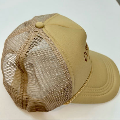 The Cowboy Hat Women’s Baseball Mesh Hat Ash Mocha New Cute Girly Summer Outdoor