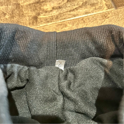 Girls Polka Dot Skirt Black White Size 6 EUC Cute Girly Flowy Summer Fun