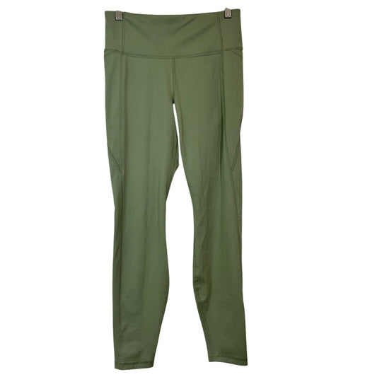 All in Motion Women’s Athletic Leggings Pockets Pale Green Size Medium EUC