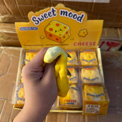 Crunchy Square Cheese Squishy