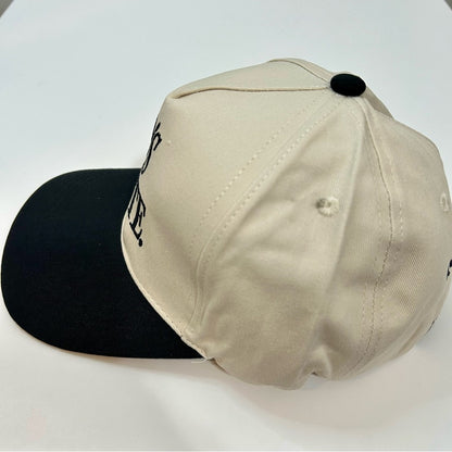 God’s Favorite Women’s Two Tone Canvas Cotton Baseball Hat Cap Tan Black New