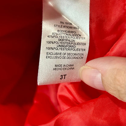 DC Comics Justice League Girls Supergirl Costume 4-Piece Outfit Set Size 3T FLAW