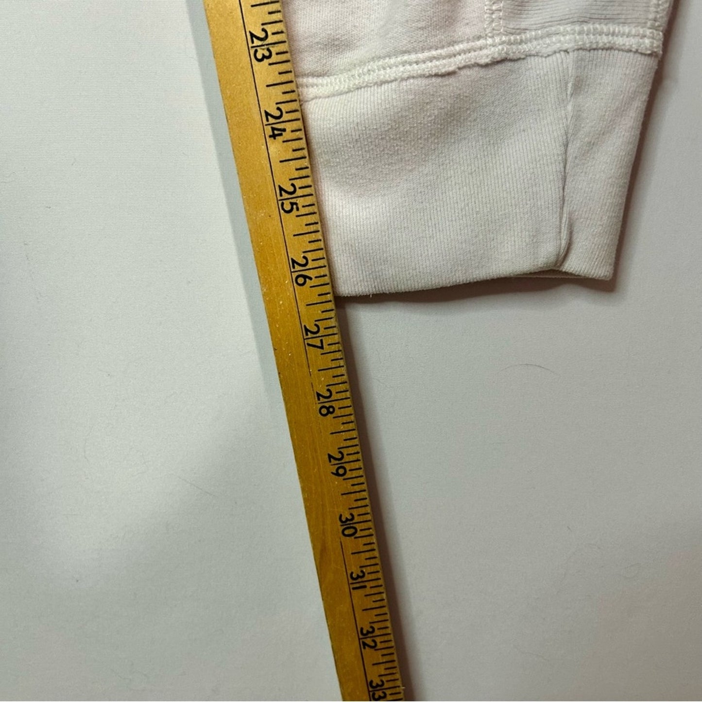Abercrombie & Fitch Women’s Soft Fleece Jogger Pants Cream Size XL EUC Comfy