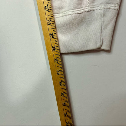 Abercrombie & Fitch Women’s Soft Fleece Jogger Pants Cream Size XL EUC Comfy