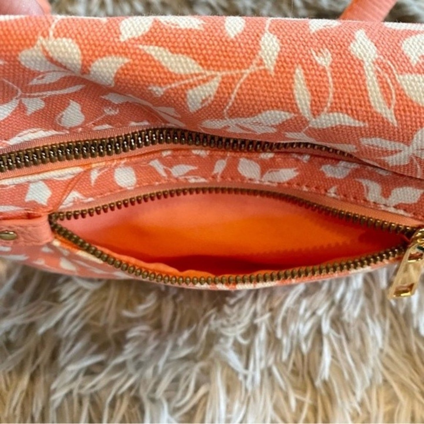 A New Day Women’s Floral Belt Bag Peach NWT Cute Girly Stylish Summer Outdoor