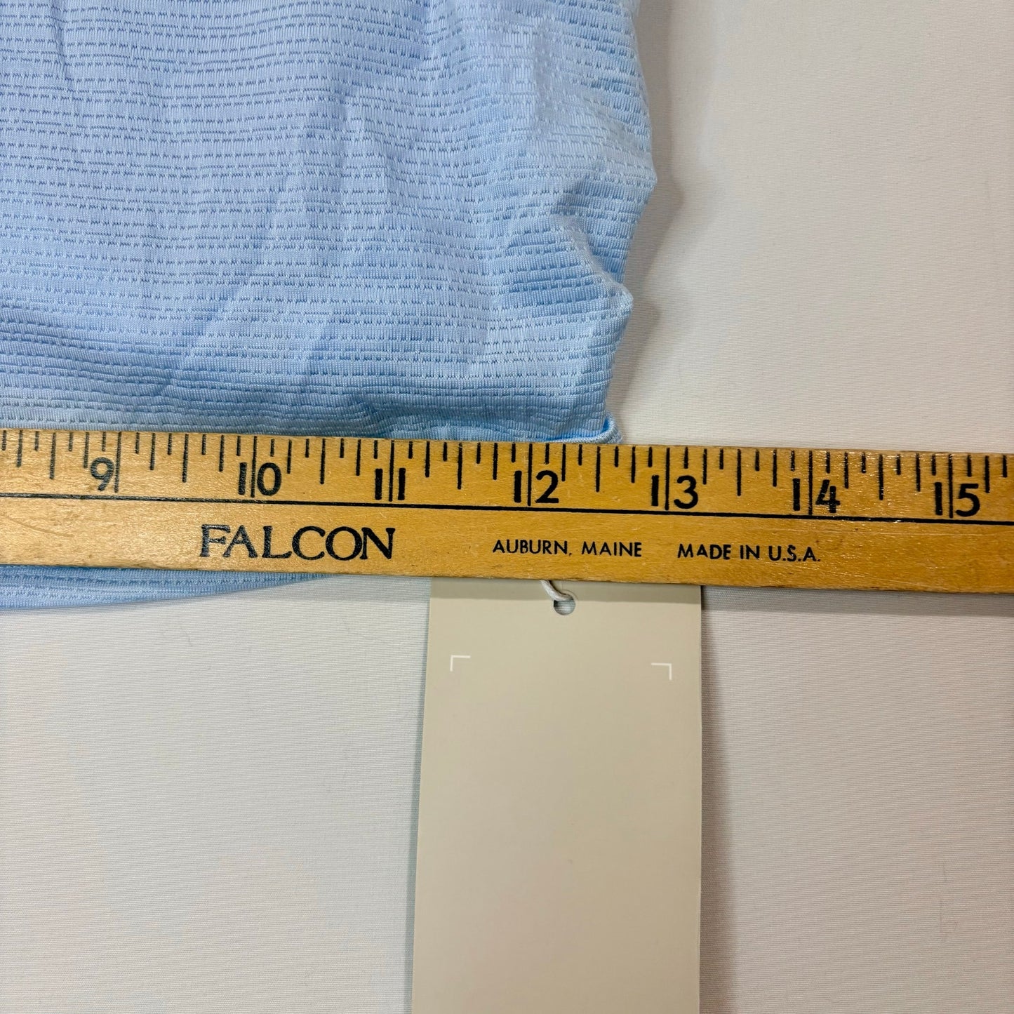 Halara Women’s Sleeveless Crisscross Back Cropped Tank Top Light Blue Size XS NWT Athletic