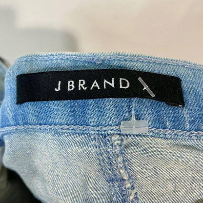 J BRAND Women’s Bonny Button Fly Mini Denim Skirt Light Blue Wash 27 Inch EUC