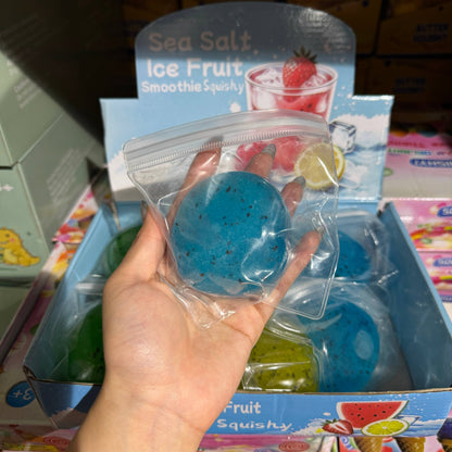 Mixed Fruit Icy Slushy Ball Squishy